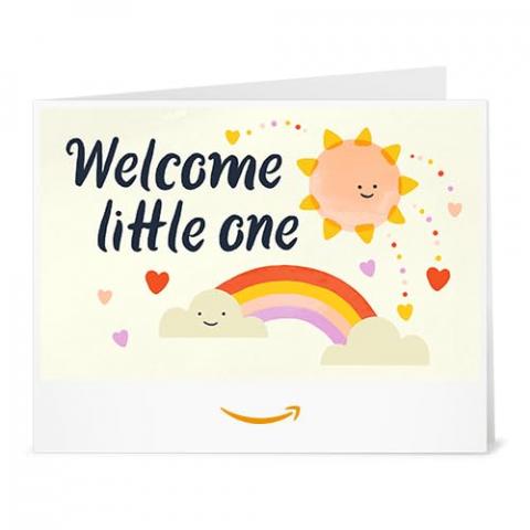 Amazon Gift Card - Print - Welcome Rainbow (Print at Home)