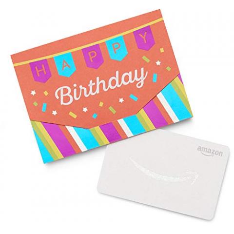 Amazon.com Happy Birthday Mini Envelope