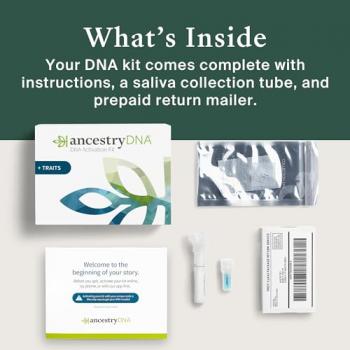 AncestryDNA + Traits Genetic Test Kit: Personalized Genetic Traits, DNA Ethnicity Test, Origins & Ethnicities, Complete DNA Test, Ancestry Reports