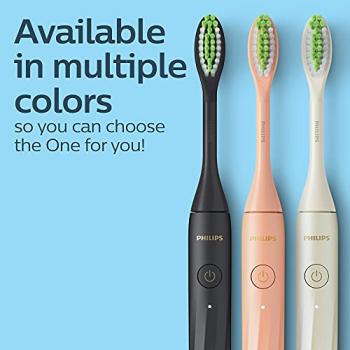 Philips One by Sonicare Snow Rechargeable Toothbrush, Brush Head Bundle, BD3002/AZ