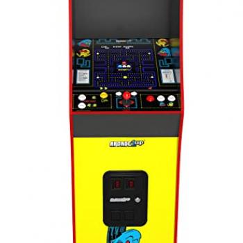 Arcade1Up PAC-Man Deluxe Arcade Machine for Home - 5 Feet Tall - 14 Classic Games