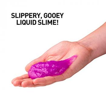 NATIONAL GEOGRAPHIC Mega Slime & Putty Lab Kit - 4 Slimes & 4 Putties Including Magnetic, For Boys & Girls, Sensory Toy & Science Kit (Amazon Exclusive)