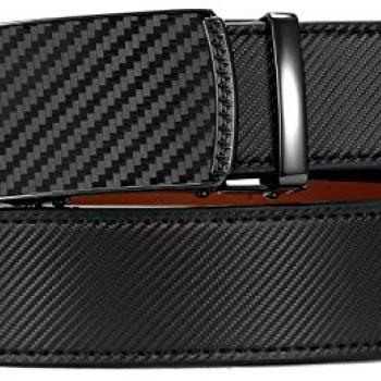 CHAOREN Leather Ratchet Belt Men - Customizable Fit, Effortless Style (35mm)