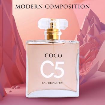 Coco C5 for Women Eau De Parfum - Pure Femininity in a Bottle - Delicate Floral Scents of Jasmine and May Rose - A Fragrance That Will Get You Noticed - Cruelty-Free Perfume Precious Gift for Women