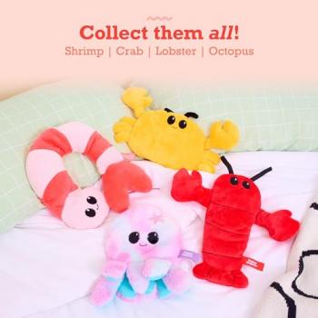 Menstruation Crustacean Lobster – The Original Viral Cuddly & Cute Plush Lavender Scented Heating Pad for Cramps