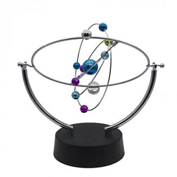 ScienceGeek Kinetic Art Asteroid - Electronic Perpetual Motion Desk Toy Home Decoration