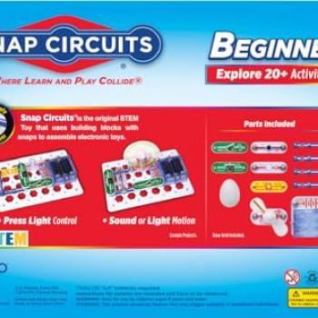 Snap Circuits Beginner, Electronics Exploration Kit, Stem Kit for Ages 5-9 (SCB-20)