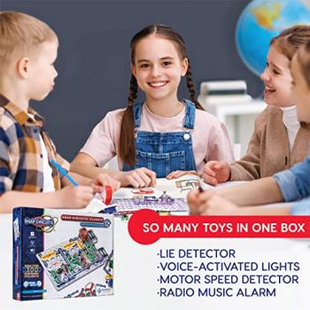 Snap Circuits Classic SC-300 Electronics Exploration Kit | Over 300 Projects | Full Color Manual Parts | STEM Educational Toy for Kids 8+ 2.3 x 13.6 x 19.3 inches