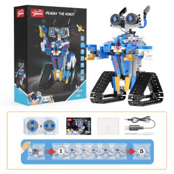 Henoda Robot Toys for 8-16 Year Old Boys Girls Kids with APP or Remote Control Science Programmable Building Block Kit, STEM Projects Educational Birthday Gifts