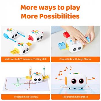 Matatalab TaleBot Pro Coding Robot kit for Kids Ages 3-5, Educational Learning Toys, STEM Interactive Robotics, Screen-Free Toys for Kids to Learn Early Programming to Homeschool & Classroom Pre-K