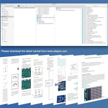 ELEGOO Mega R3 Project The Most Complete Ultimate Starter Kit with Tutorial Compatible with Arduino IDE