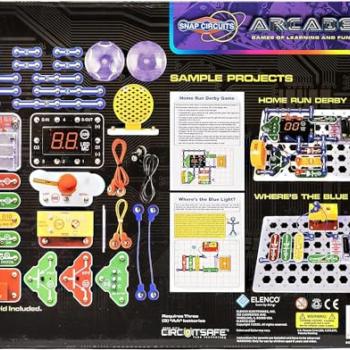 Snap Circuits “Arcade”, Electronics Exploration Kit, Stem Activities for Ages 8+, Full Color Project Manual (SCA-200)