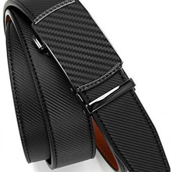 CHAOREN Leather Ratchet Belt Men - Customizable Fit, Effortless Style (35mm)