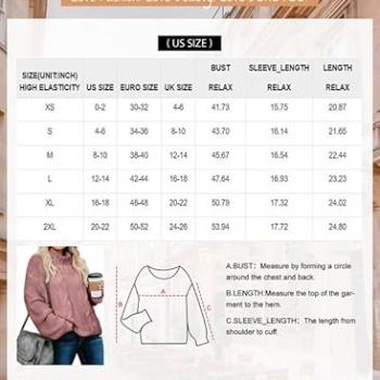 Dokotoo Womens Winter Fall Casual Turtleneck High Neck Long Sleeve Cable Knit Chunky Sweaters Pullover Outerwear Beige Large