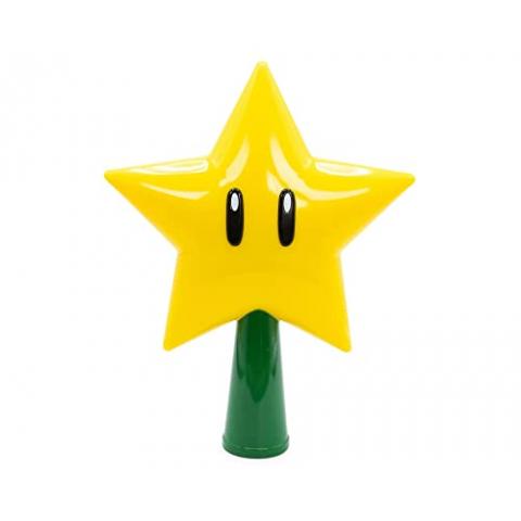 Tree Topper Mario Super Star Gen 2 Plug in Light Up Christmas