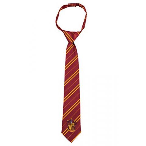 Disguise Harry Potter Costume Necktie, Official Hogwarts Wizarding World Kids Costume Breakaway Child Size Tie, Brown & Gold