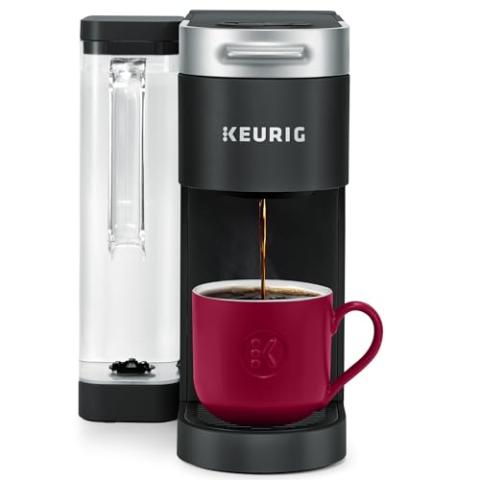 Keurig K-Supreme Single Serve K-Cup Pod Coffee Maker, MultiStream Technology, 4 Brew Sizes, 66oz Dual-Position Removable Reservoir, Black