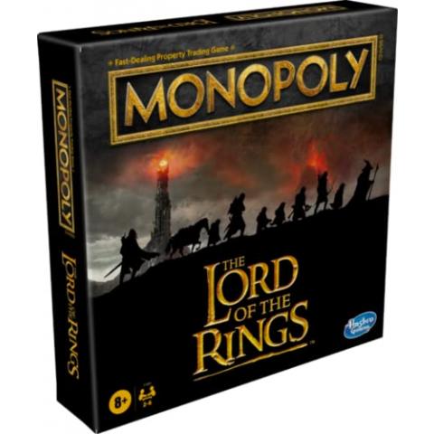 Hasbro Gaming Monopoly: The Lord of The Rings Edition Board Game Inspired by The Movie Trilogy, Play as a Member of The Fellowship, Ages 8 and Up (Amazon Exclusive)