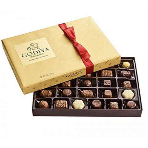 Godivas Belgium Goldmark Assorted chocolate 10.9 OZ