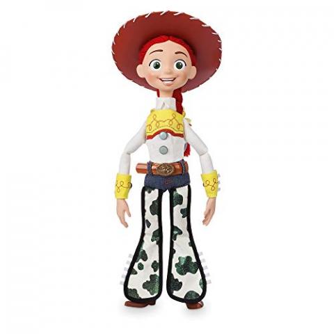 Disney Store Official Jessie Interactive Talking Action Figure from Toy Story, Features Sounds and Phrases from The Movies, Interacts with Other Figures and Toys