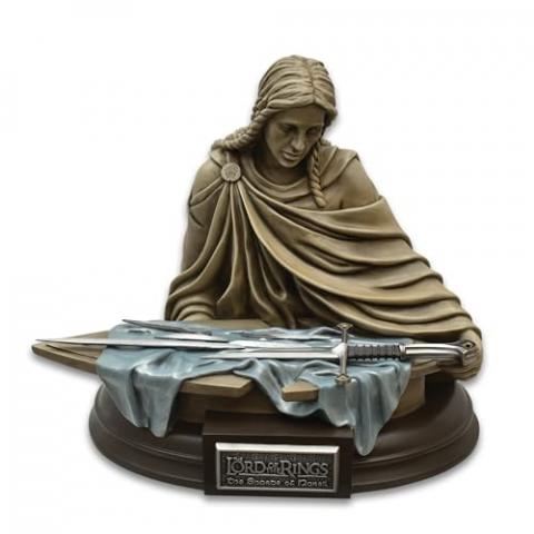 United Cutlery Shards of Narsil Statue | Lord of The Rings Officially Licensed | 1/5 Scale Miniature Collectible | Hand Painted Polyresin | LOTR Merchandise with Certificate of Authenticity Included