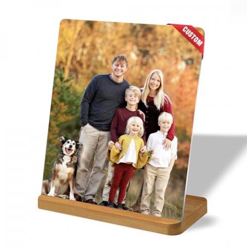 Custom Style Custom Metal Photo Prints,Customize Your own Picture Frame,Personalized Metal Picture Gift for Family and Lovers