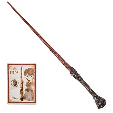 Wizarding World Harry Potter, 12-inch Spellbinding Harry Potter Wand & Spell Card, Accessory for Halloween Costumes for Girls & Boys