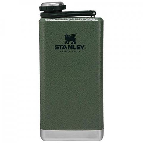 Stanley Legendary Classic Pre-Party Liquor and Spirit Flask - 8 ounce - Stainless Steel Pocket Friendly Flask