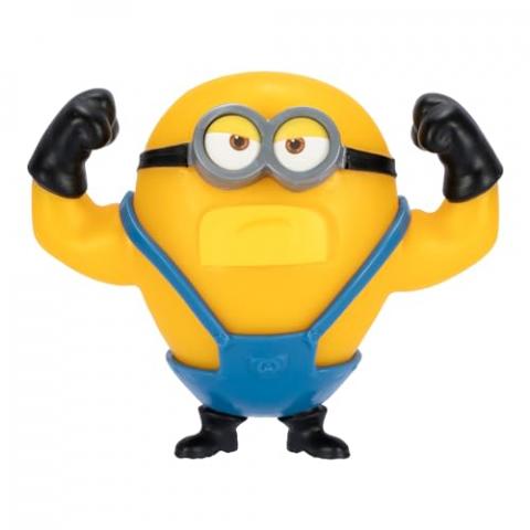 Minions Despicable ME 4 Super Squishy Mega Dave | Heroes of Goo JIT Zu Action Figure Toys | with Unique Gooey Water Bead Filling | Stretch him up to 3 Times his Size