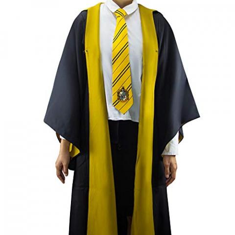 Cinereplicas Harry Potter - Hogwarts Robe Hufflepuff - XL - Official License