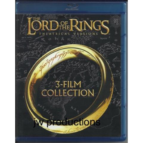 The Lord of the Rings: 3 Film Collection (The Fellowship of the Ring, The Two Towers, Return of the King)