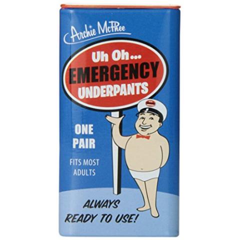 Accoutrements Emergency Underpants