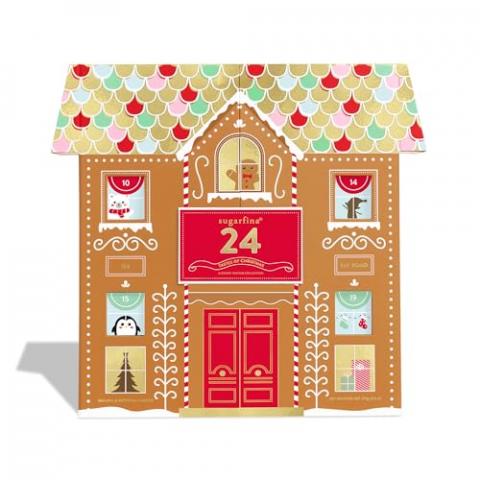 Sugarfina 2024 Gingerbread House Candy Advent Calendar