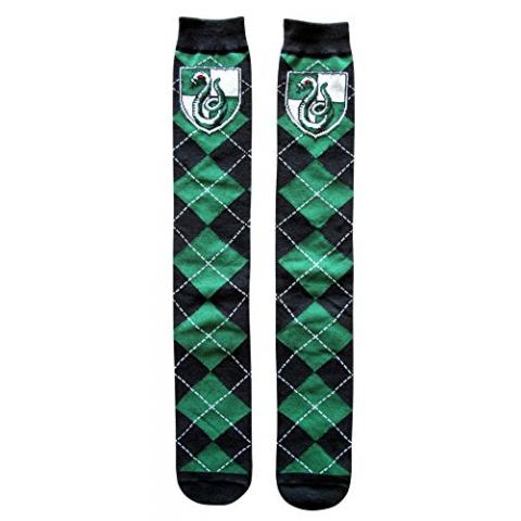 Harry Potter Slytherin School Uniform Knee High Socks