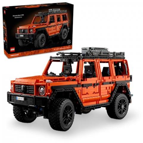 LEGO Technic Mercedes-Benz G 500 Professional Line Car Building Set, G-Wagon Model Car Gift for Adults, 4X4 and Off-Road Vehicle, Mercedes-Benz Collectibles and Merchandise, 42177