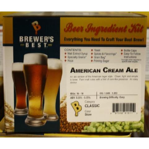 American Cream Ale Homebrew Beer Ingredient Kit