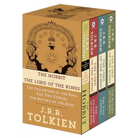 J.R.R. Tolkien 4-Book Boxed Set: The Hobbit and The Lord of the Rings