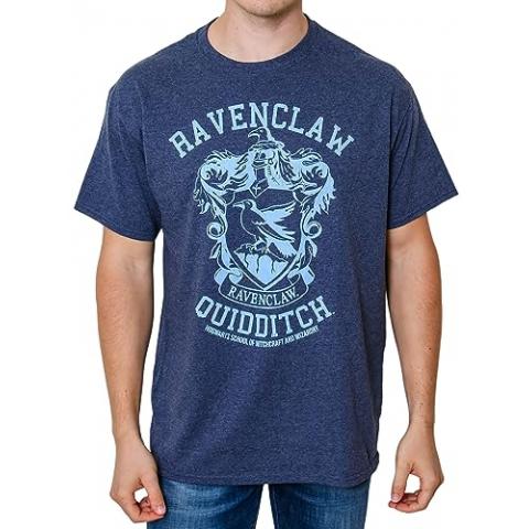 Harry Potter Ravenclaw Quidditch Team Adult T-Shirt(LG, Navy Heather)