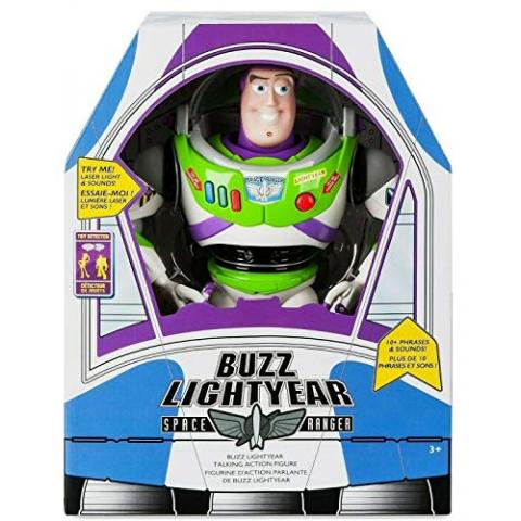 Toy Story Disney Advanced Talking Buzz Lightyear Action Figure 12''