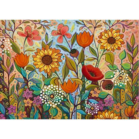 Ceaco - Peggy's Garden - Joy in The Morning - 1000 Piece Jigsaw Puzzle