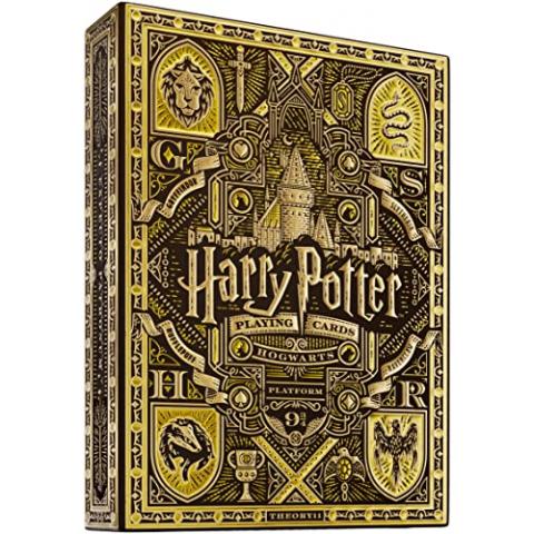 theory11 Harry Potter Playing Cards - Yellow (Hufflepuff)