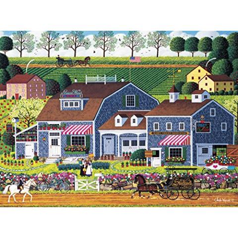 Buffalo Games - Charles Wysocki - Prairie Wind Flowers - 1000 Piece Jigsaw Puzzle