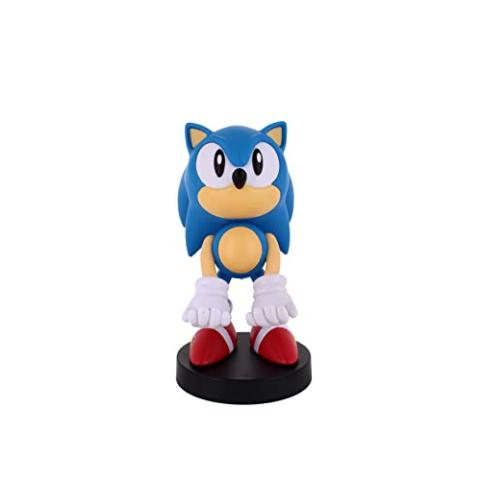 Exquisite Gaming: Sonic - Mobile Phone & Gaming Controller Holder, Sonic The Hedgehog Device Stand, Cable Guys, Sony Licensed Figure