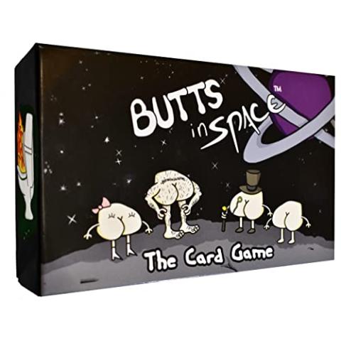 Butts in Space: The Card Game - Fun Gift for Families, Kids Ages 8-12, Teens, Grandmas, Grandpas, and Old Maids