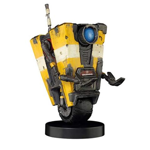 Exquisite Gaming: Borderlands 3: Claptrap - Original Mobile Phone & Gaming Controller Holder, Device Stand, Cable Guys, Gearbox Licensed Figure