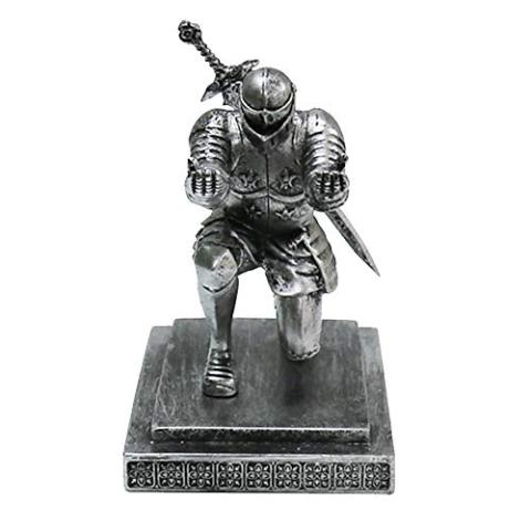 AMJUDOT Knight Pen Holder Magnetic Cool Desk Accessories and Organizers Executive Soldier Knight Pen Holder Nice Christmas Gift for Boyfriend Husband Dad Son