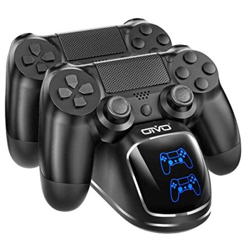 PS4 Controller Charger Dock Station, OIVO 1.8Hrs PS4 Controller Charging Dock, Charging Station Replacement for PlayStation 4 Dualshock 4 Charger