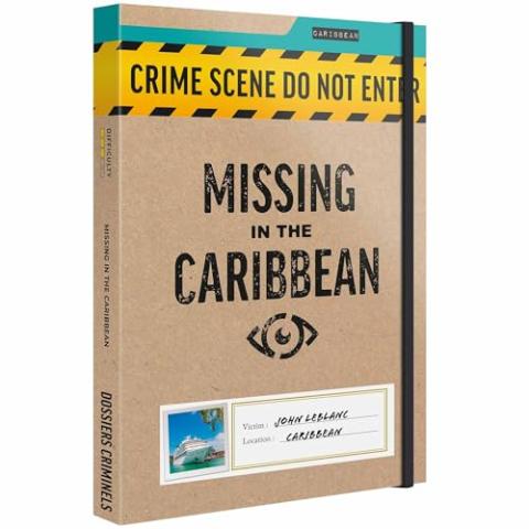 PROFILER - Missing in the Caribbean: John LeBlanc Reported Missing – Murder Mystery Games for Adults – Individuals, Date Night, Family Night - Escape Room Board Game - Find Clues and Solve the Mystery