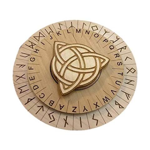 Runes Cipher for Escape Rooms - Decoder Disk - Escape Room Prop