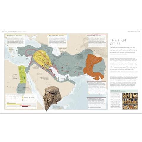 History of the World Map by Map (DK History Map by Map)
